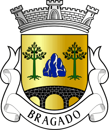 Brasão da freguesia de Bragado - Bragado civil parish, coat-of-arms Brasão da freguesia de Bragado - Bragado civil parish, coat-of-arms