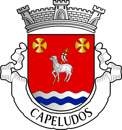 Brasão da freguesia de Capeludos - Capeludos civil parish, coat-of-arms Brasão da freguesia de Capeludos - Capeludos civil parish, coat-of-arms