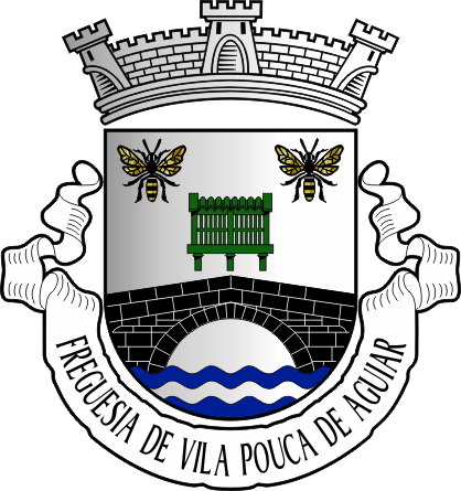 Brasão da freguesia de Vila Pouca de Aguiar - Vila Pouca de Aguiar civil parish, coat-of-arms Brasão da freguesia de Vila Pouca de Aguiar - Vila Pouca de Aguiar civil parish, coat-of-arms