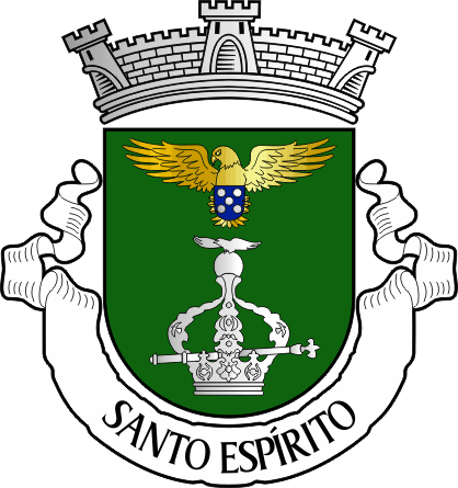 Brasão da freguesia de Santo Espírito - Santo Espírito civil parish, coat-of-arms Brasão da freguesia de Santo Espírito - Santo Espírito civil parish, coat-of-arms