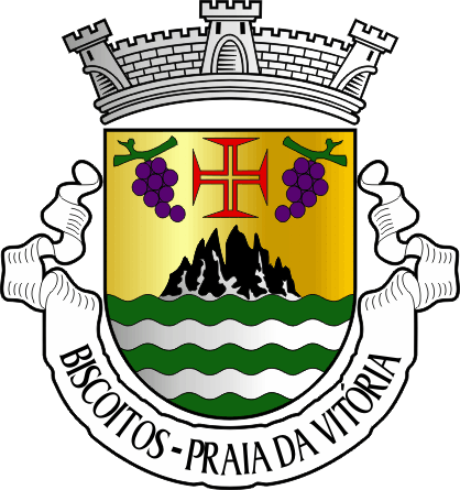 Brasão da freguesia de Biscoitos - Biscoitos civil parish, coat-of-arms Brasão da freguesia de Biscoitos - Biscoitos civil parish, coat-of-arms