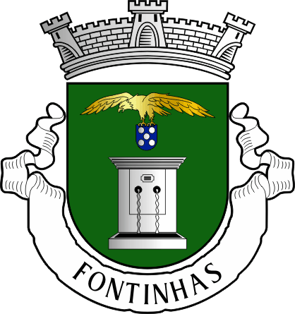 Brasão da freguesia de Fontinhas - Fontinhas civil parish, coat-of-arms Brasão da freguesia de Fontinhas - Fontinhas civil parish, coat-of-arms