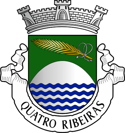 Brasão da freguesia de Quatro Ribeiras - Quatro Ribeiras civil parish, coat-of-arms Brasão da freguesia de Quatro Ribeiras - Quatro Ribeiras civil parish, coat-of-arms