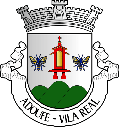 Brasão da antiga freguesia de Adoufe - Adoufe former civil parish, coat-of-arms Brasão da antiga freguesia de Adoufe - Adoufe former civil parish, coat-of-arms