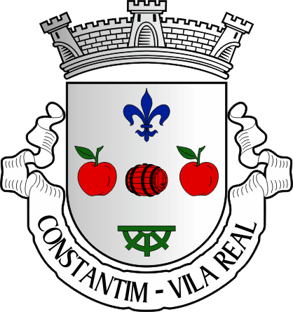 Brasão da antiga freguesia de Constantim - Constantim former civil parish, coat-of-arms Brasão da antiga freguesia de Constantim - Constantim former civil parish, coat-of-arms