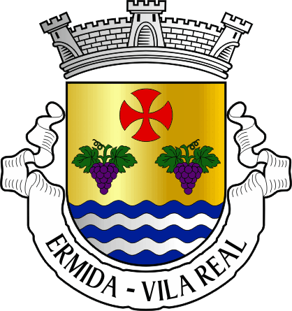 Brasão da antiga freguesia de Ermida - Ermida former civil parish, coat-of-arms