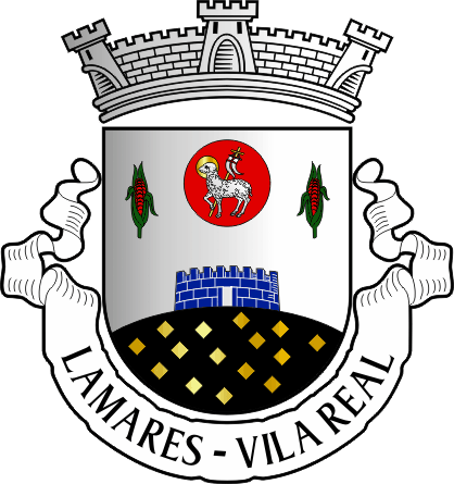 Brasão da antiga freguesia de Lamares - Lamares former civil parish, coat-of-arms Brasão da antiga freguesia de Lamares - Lamares former civil parish, coat-of-arms