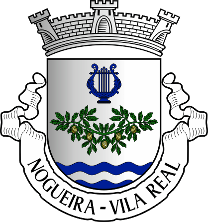 Brasão da antiga freguesia de Nogueira - Nogueira former civil parish, coat-of-arms