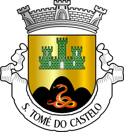 Brasão da antiga freguesia de São Tomé do Castelo - São Tomé do Castelo former civil parish, coat-of-arms Brasão da antiga freguesia de São Tomé do Castelo - São Tomé do Castelo former civil parish, coat-of-arms