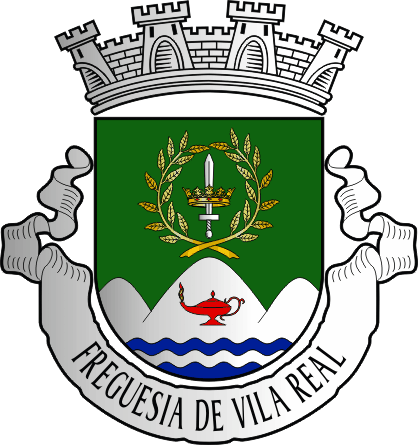 Brasão da Freguesia de Vila Real - Vila Real civil parish, coat-of-arms Brasão da Freguesia de Vila Real - Vila Real civil parish, coat-of-arms