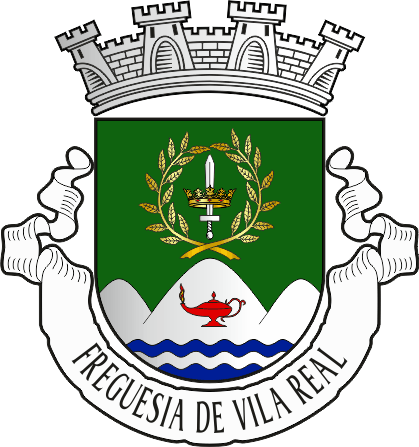 Brasão da Freguesia de Vila Real - Vila Real civil parish, coat-of-arms Brasão da Freguesia de Vila Real - Vila Real civil parish, coat-of-arms