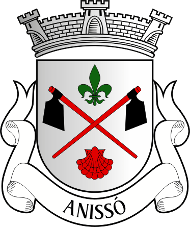 Brasão da antiga freguesia de Anissó - Anissó former civil parish, coat-of-arms Brasão da antiga freguesia de Anissó - Anissó former civil parish, coat-of-arms