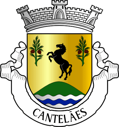 Brasão da freguesia de Cantelães - Cantelães civil parish, coat-of-arms Brasão da freguesia de Cantelães - Cantelães civil parish, coat-of-arms