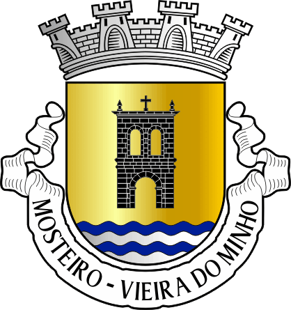 Brasão da freguesia de Mosteiro - Mosteiro civil parish, coat-of-arms Brasão da freguesia de Mosteiro - Mosteiro civil parish, coat-of-arms