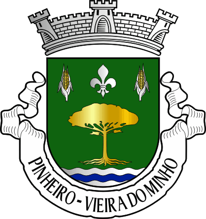 Brasão da freguesia de Pinheiro - Pinheiro civil parish, coat-of-arms Brasão da freguesia de Pinheiro - Pinheiro civil parish, coat-of-arms