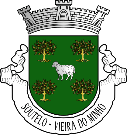 Brasão da antiga freguesia de Soutelo - Soutelo former civil parish, coat-of-arms Brasão da antiga freguesia de Soutelo - Soutelo former civil parish, coat-of-arms