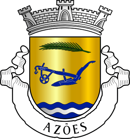 Brasão da antiga freguesia de Azões - Azões former civil parish, coat-of-arms