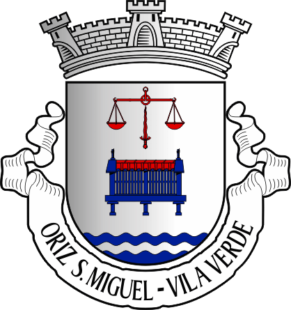 Brasão da antiga freguesia de Oriz (São Miguel) - Oriz (São Miguel) former civil parish, coat-of-arms