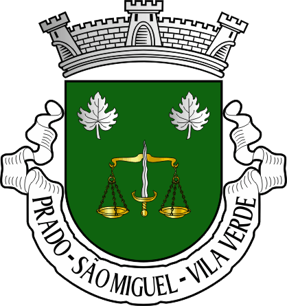Brasão da freguesia de Prado (São Miguel) - Prado (São Miguel) civil parish, coat-of-arms