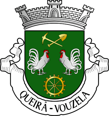 Brasão da freguesia de Queirã - Queirã civil parish, coat-of-arms Brasão da freguesia de Queirã - Queirã civil parish, coat-of-arms