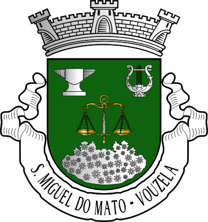 Brasão da freguesia de São Miguel do Mato - São Miguel do Mato civil parish, coat-of-arms Brasão da freguesia de São Miguel do Mato - São Miguel do Mato civil parish, coat-of-arms