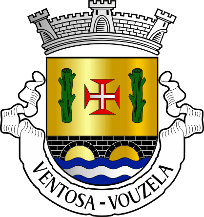 Brasão da freguesia de Ventosa - Ventosa civil parish, coat-of-arms Brasão da freguesia de Ventosa - Ventosa civil parish, coat-of-arms