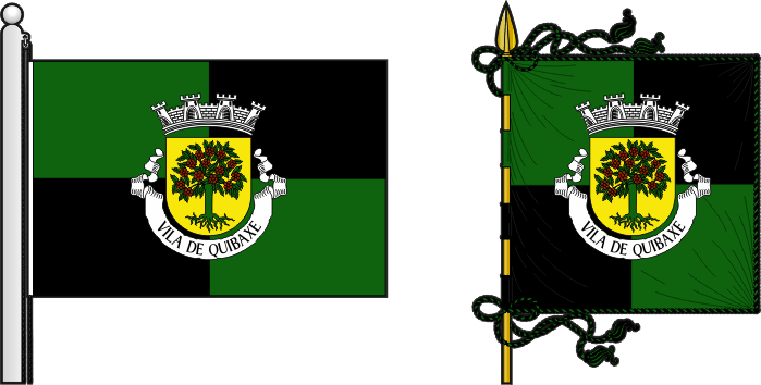 Bandeira e estandarte do Concelho dos Dembos - Dembos municipal flag and banner Bandeira e estandarte do Concelho dos Dembos - Dembos municipal flag and banner