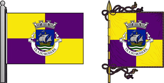 Bandeira e estandarte da Circunscrição do Mossuril - Mossuril circunscription flag and banner Bandeira e estandarte da Circunscrição do Mossuril - Mossuril circunscription flag and banner