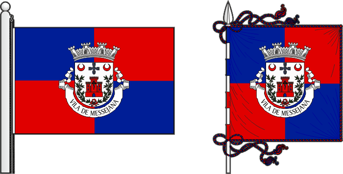 Proposta para a bandeira e estandarte da freguesia de Messejana - Messejana civil parish flag and banner proposal Proposta para a bandeira e estandarte da freguesia de Messejana - Messejana civil parish flag and banner proposal