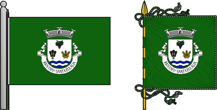 Bandeira e estandarte da antiga freguesia de Rio Covo (Santa Eulália) - Rio Covo (Santa Eulália) former civil parish, flag and banner Bandeira e estandarte da antiga freguesia de Rio Covo (Santa Eulália) - Rio Covo (Santa Eulália) former civil parish, flag and banner