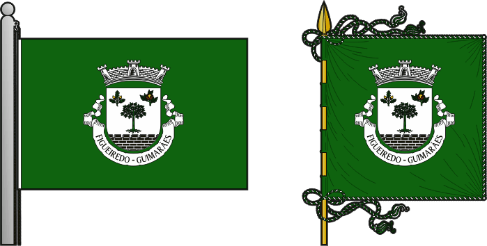 Bandeira e estandarte da antiga freguesia de Figueiredo - Figueiredo former civil parish, flag and banner Bandeira e estandarte da antiga freguesia de Figueiredo - Figueiredo former civil parish, flag and banner