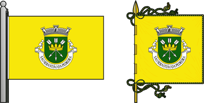 Bandeira e estandarte da antiga freguesia de São Sebastião da Pedreira - São Sebastião da Pedreira former civil parish, flag and banner Bandeira e estandarte da antiga freguesia de São Sebastião da Pedreira - São Sebastião da Pedreira former civil parish, flag and banner