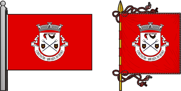 Bandeira e estandarte da antiga freguesia de Constantim - Constantim former civil parish, flag and banner Bandeira e estandarte da antiga freguesia de Constantim - Constantim former civil parish, flag and banner