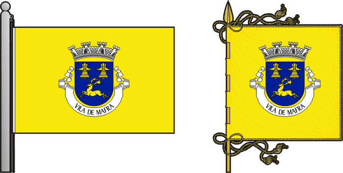 Proposta para a bandeira e estandarte do Município de Mafra - Mafra municipal flag and banner proposal Proposta para a bandeira e estandarte do Município de Mafra - Mafra municipal flag and banner proposal