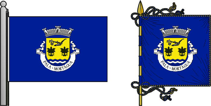 Bandeira e estandarte da freguesia de Pala - Pala civil parish, flag and banner Bandeira e estandarte da freguesia de Pala - Pala civil parish, flag and banner