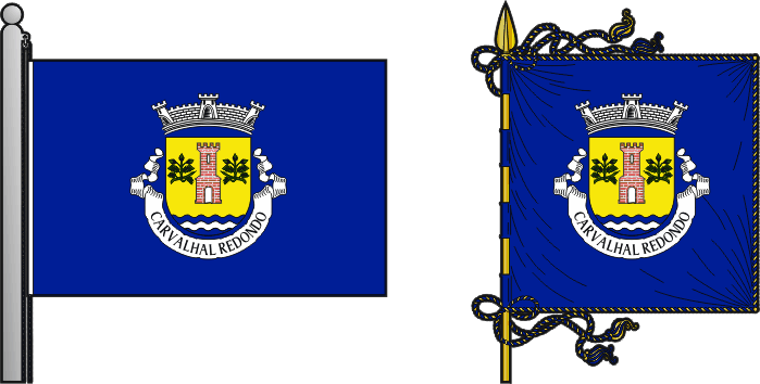 Bandeira e estandarte da antiga freguesia de Carvalhal Redondo - Carvalhal Redondo former civil parish, flag and banner Bandeira e estandarte da antiga freguesia de Carvalhal Redondo - Carvalhal Redondo former civil parish, flag and banner