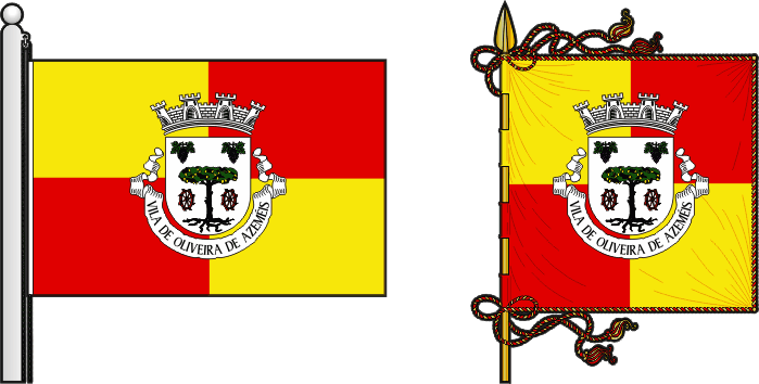 Proposta para a bandeira e estandarte do Município de Esposende - Esposende flag and banner proposal Proposta para a bandeira e estandarte do Município de Oliveira de Azeméis - Oliveira de Azeméis Municipal municipal flag and banner proposal