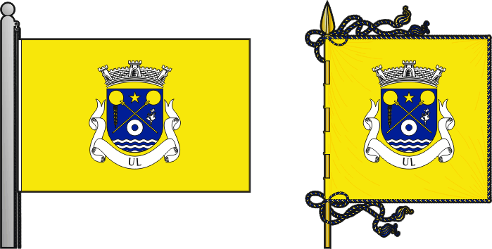 Bandeira e estandarte da antiga freguesia de Ul - Ul former civil parish, flag and banner Bandeira e estandarte da antiga freguesia de Ul - Ul former civil parish, flag and banner