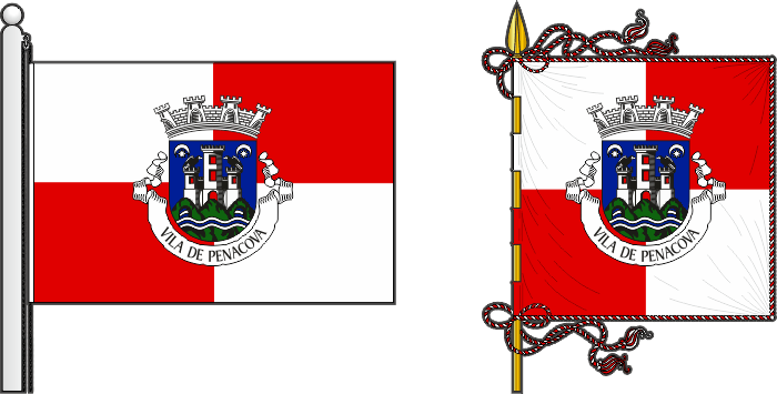 Proposta para a bandeira e estandarte do Município de Penacova - Penacova municipal flag and banner proposal Proposta para a bandeira e estandarte do Município de Penacova - Penacova municipal flag and banner proposal