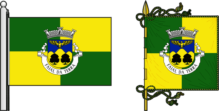 Bandeira e estandarte da freguesia de Faial da Terra - Faial da Terra civil parish, flag and banner Bandeira e estandarte da freguesia de Faial da Terra - Faial da Terra civil parish, flag and banner
