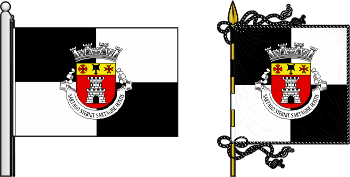 Proposta para a bandeira e estandarte do Município da Sertã - Sertã municipal flag and banner proposal