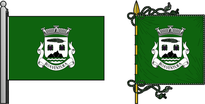 Bandeira e estandarte da freguesia de Boaventura - Boaventura civil parish, flag and banner Bandeira e estandarte da freguesia de Boaventura - Boaventura civil parish, flag and banner