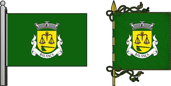 Proposta para a bandeira e estandarte da Freguesia de Sobreposta - Sobreposta civil parish, flag and banner proposal