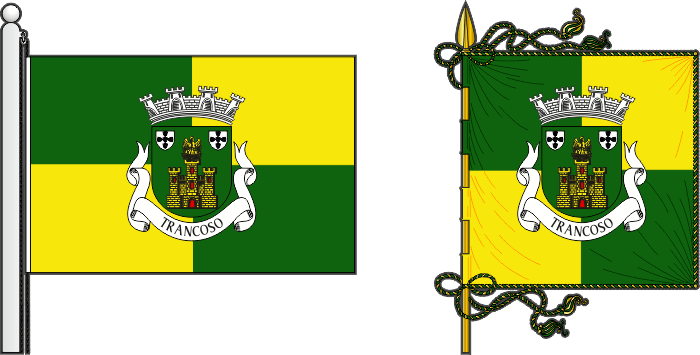 Proposta para a bandeira e estandarte do Município de Trancoso - Trancoso municipal flag and banner proposal Proposta para a bandeira e estandarte do Município de Trancoso - Trancoso municipal flag and banner proposal