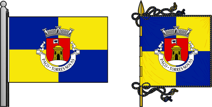 Bandeira e estandarte da antiga freguesia de Paço - Paço former civil parish, flag and banner Bandeira e estandarte da antiga freguesia de Paço - Paço former civil parish, flag and banner
