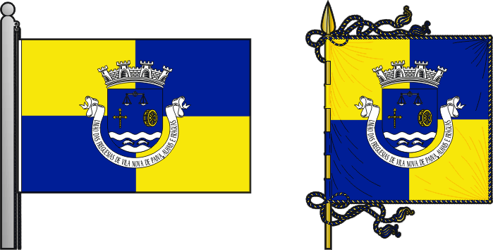 Bandeira e estandarte da União das freguesias de Vila Nova de Paiva, Alhais e Fráguas - Vila Nova de Paiva, Alhais and Fráguas civil parishes union flag and banner Bandeira e estandarte da União das freguesias de Vila Nova de Paiva, Alhais e Fráguas - Vila Nova de Paiva, Alhais and Fráguas civil parishes union flag and banner